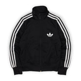 Adidas Firebird Trackjacket in Schwarz Weiß Größe XS
